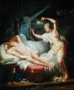 Cupidon et Psyché - Jean-Baptiste Regnault